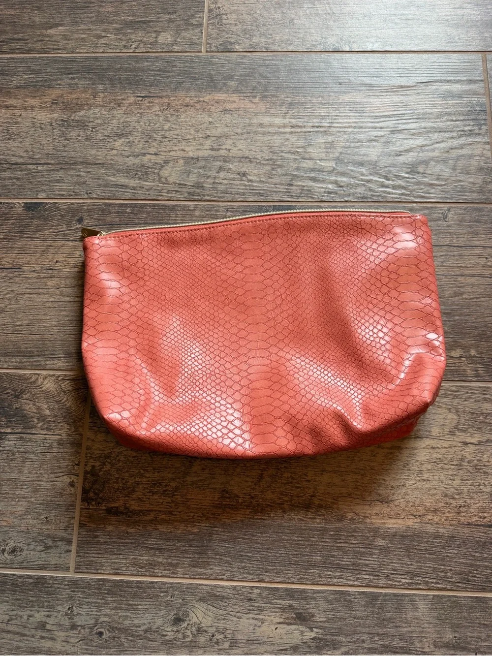 Sonia Kashuk Coral Snake-Embossed Cosmetic Pouch
